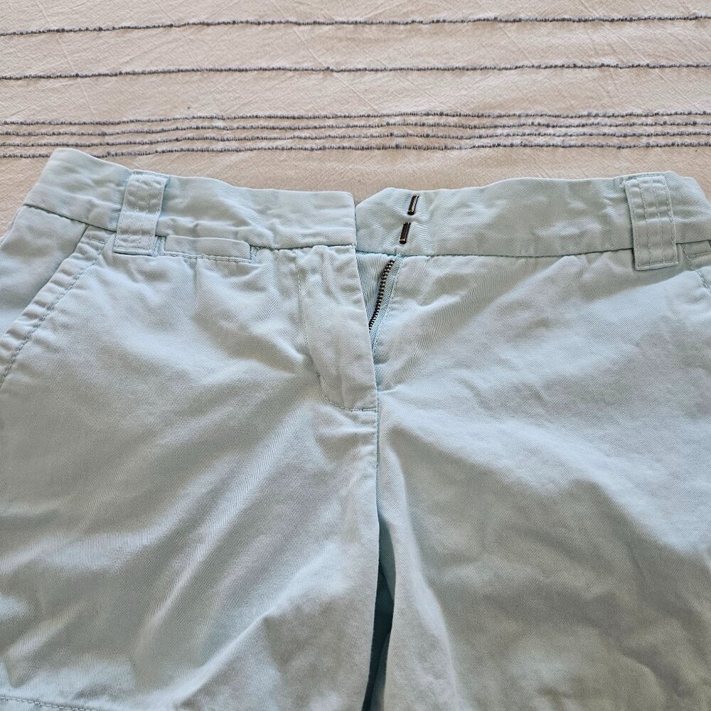 J Crew chino shorts, blue size 2